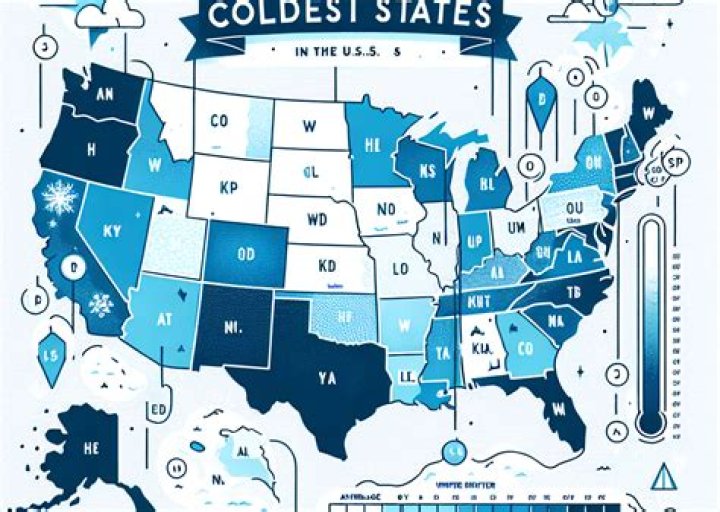 10 coldest states in the USA ABC13 Houston