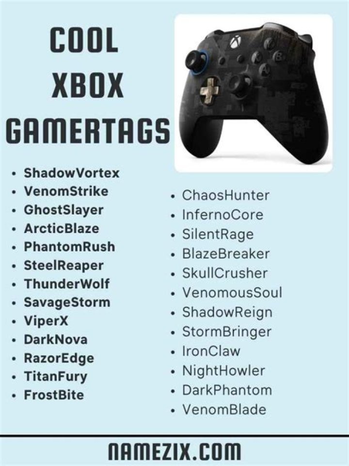 100+ Cool Xbox Names & Gamertag Generator How To Apps