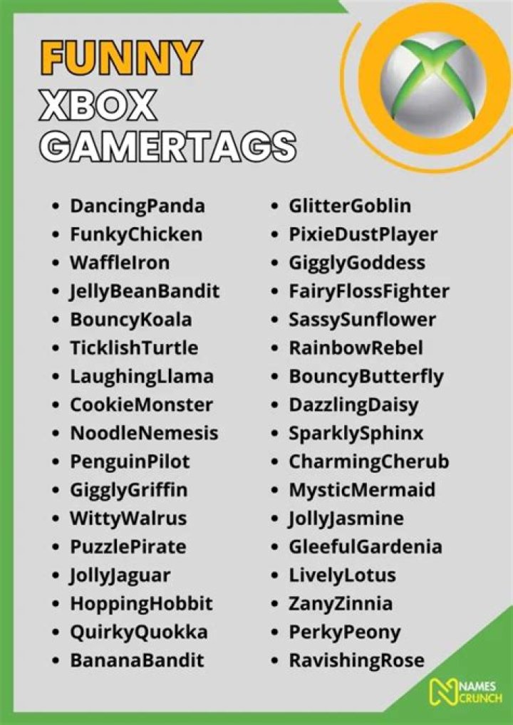 16+ Funny Gamertag Names Xbox Background