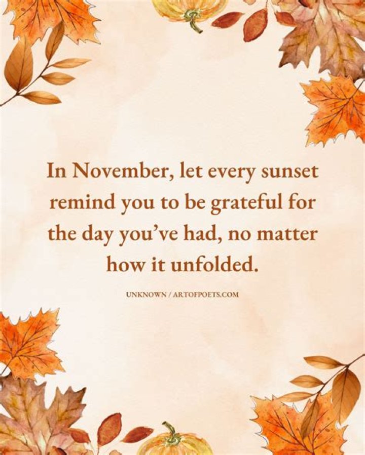 24 November Quotes That Will Make You Thankful for Fall November