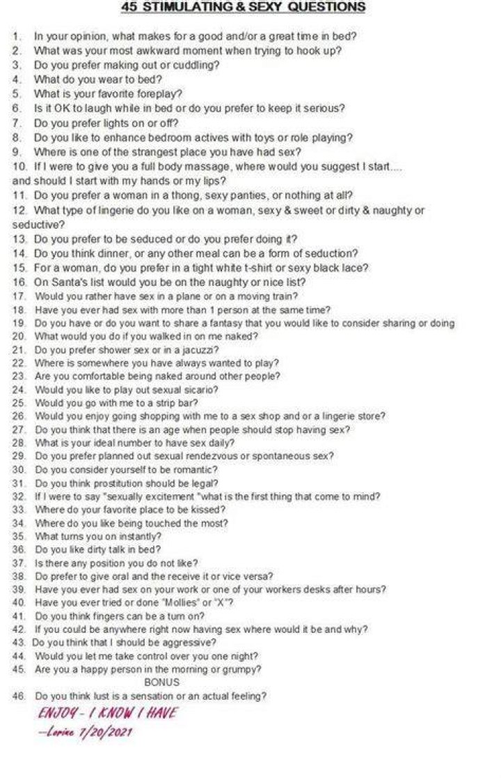 300+ Sexual Questions to Ask Your Boyfriend and Get Him in the Mood