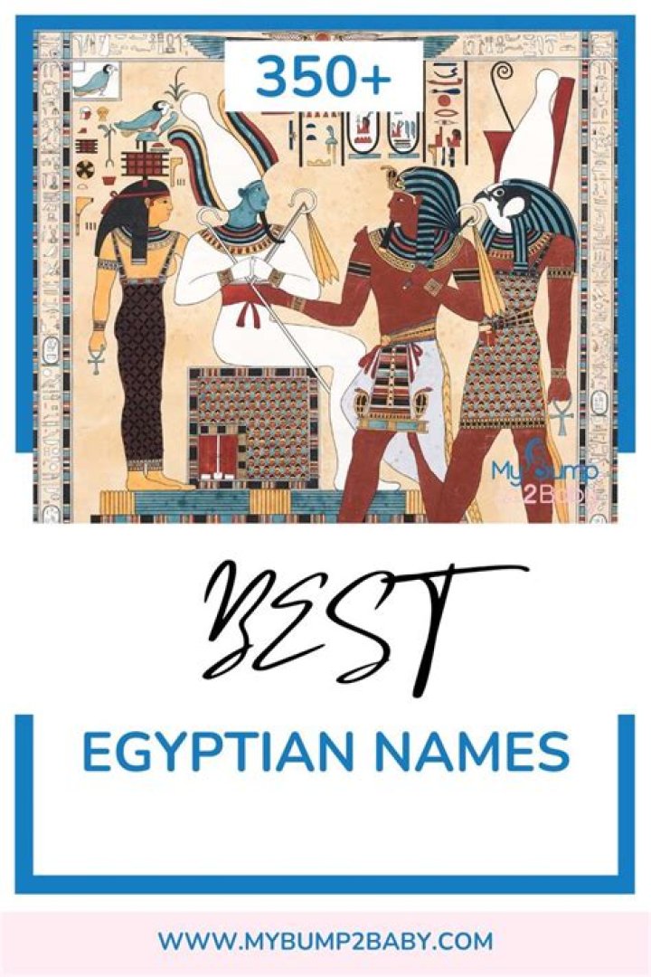 +360 Best Egyptian Names & Egyptian Name Generator