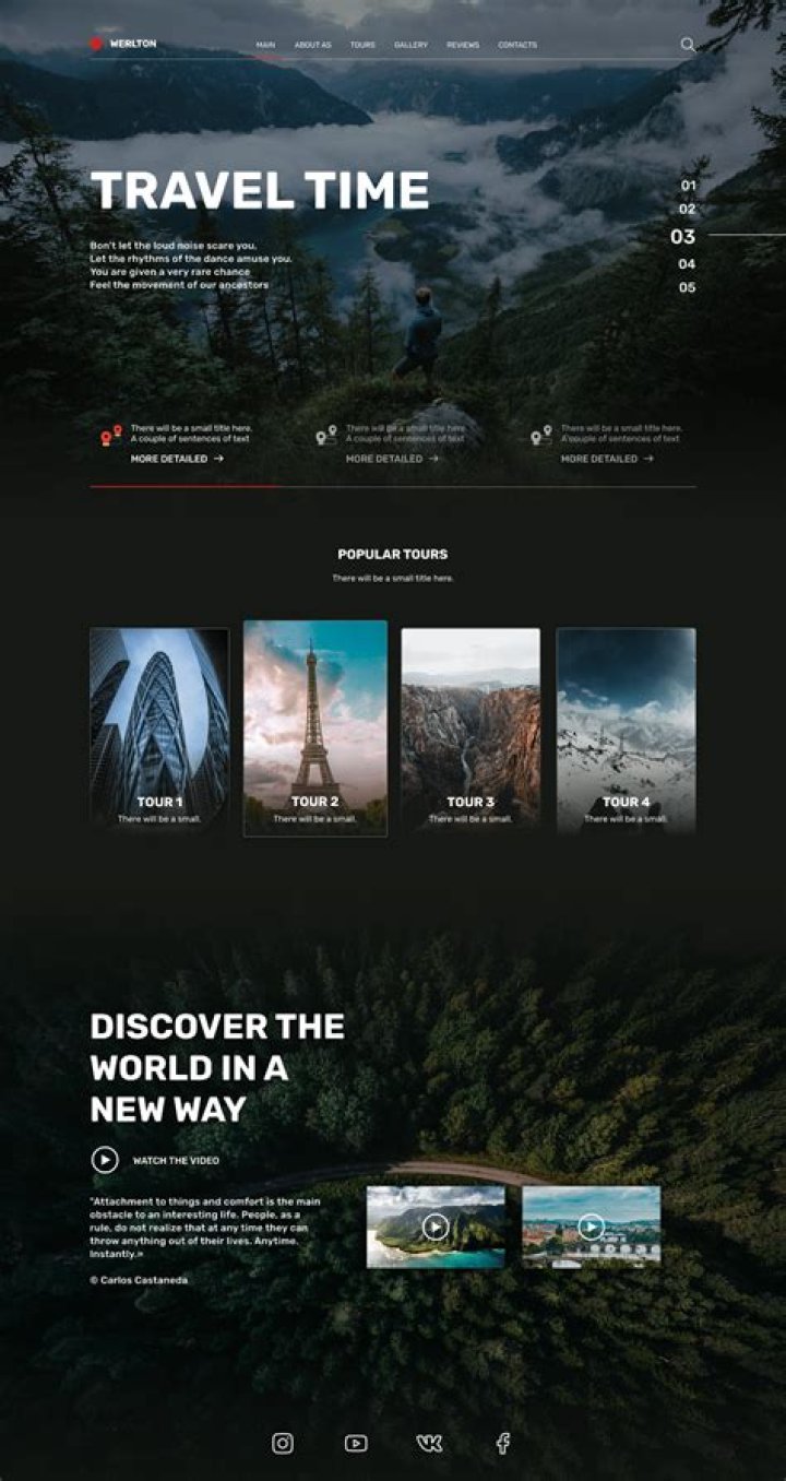 5 Beautiful Travel Website Designs for Your Inspiration Behance