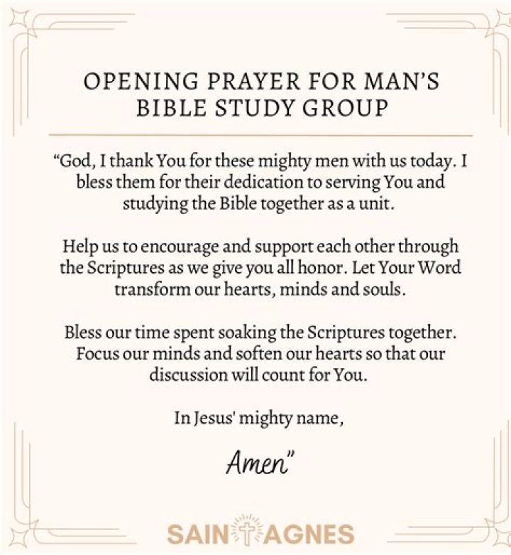 9 Opening Prayers for Bible Study Prayrs