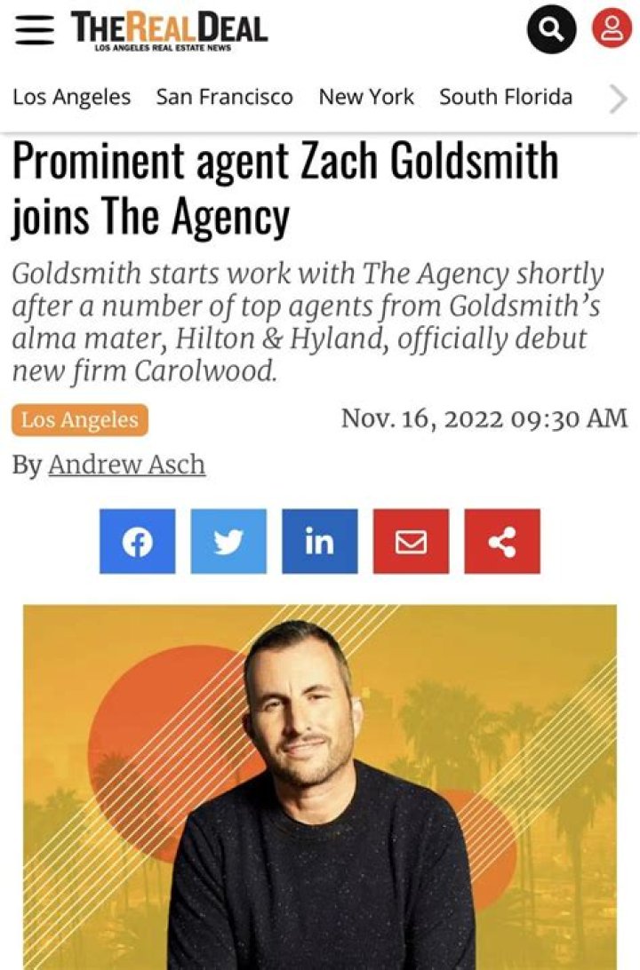 About Zach — ZACH GOLDSMITH