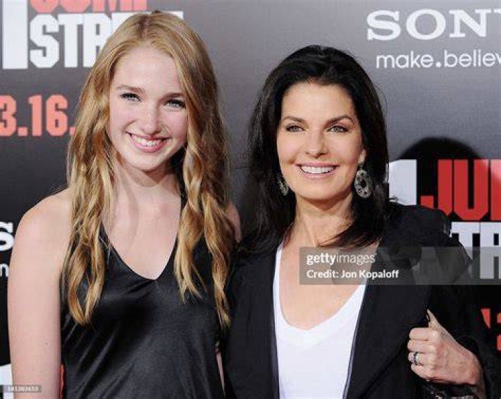 Actress Sela Ward and daughter Anabella Raye Sherman arrive at the