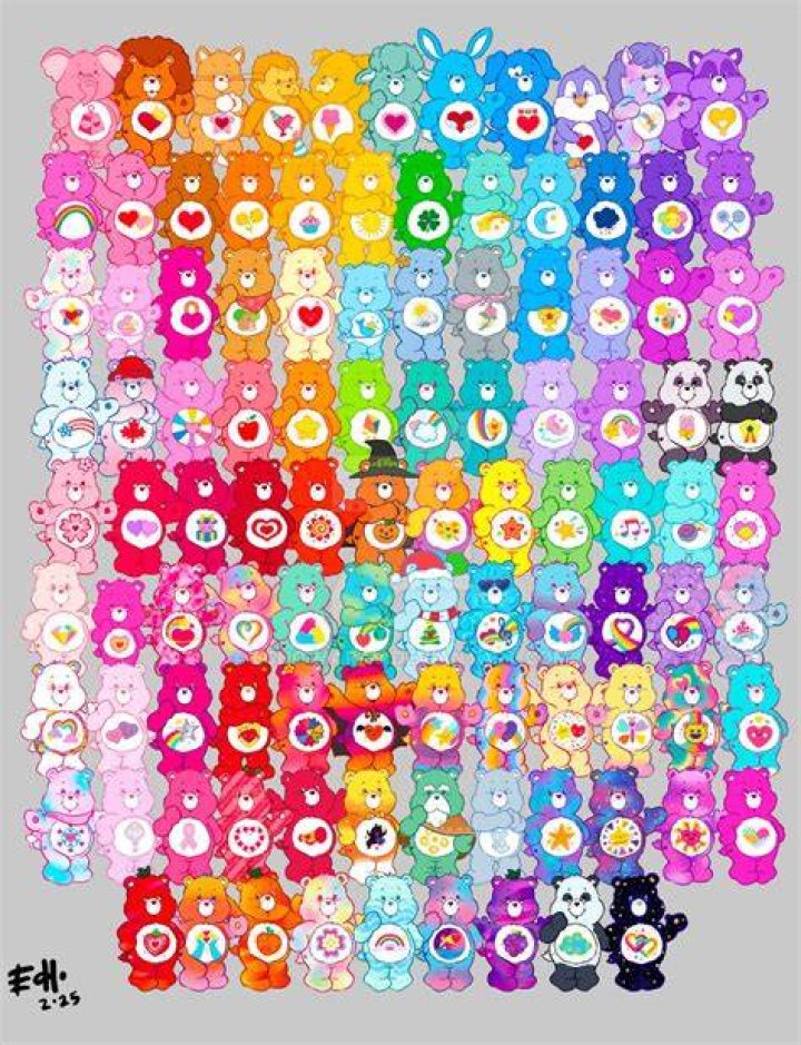 all the care bears names and colors Shawnna Sessions
