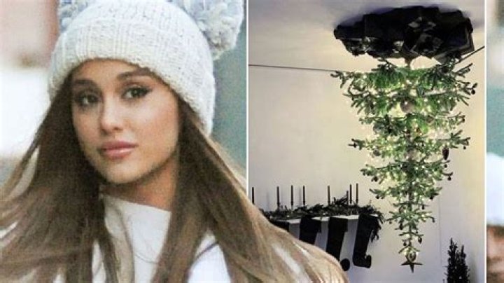 Ariana Grande Explains Her Upside Down Christmas Tree