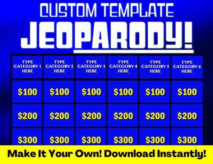 Bal Q Group Jeopardy Template