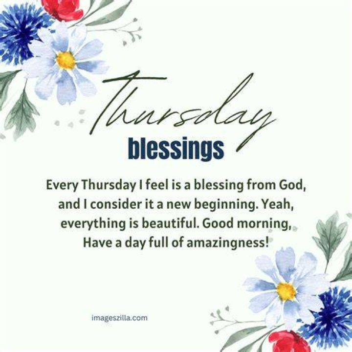 Best 30+ Thursday Blessings Images & Quotes In 2024 Images Vibe