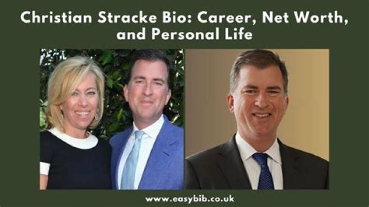 Christian Stracke's bio net worth, wife, family, and businesses Tuko
