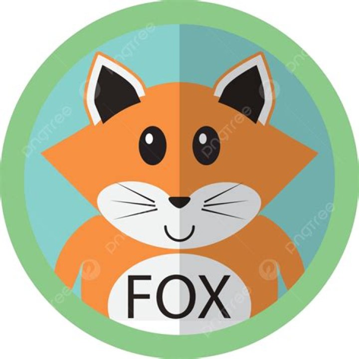 Cute Cartoon Fox Symbol