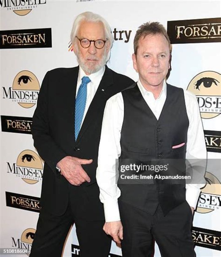 Donald Sutherland, Kiefer Sutherland, Actors Male, Child Actors, Actors