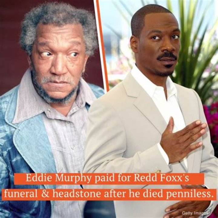 Eddie Murphy Paid for Comedian Redd Foxx's Funeral Headstone after He