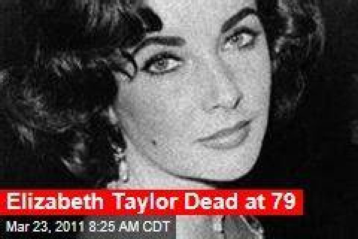 Elizabeth Taylor Dead At 79