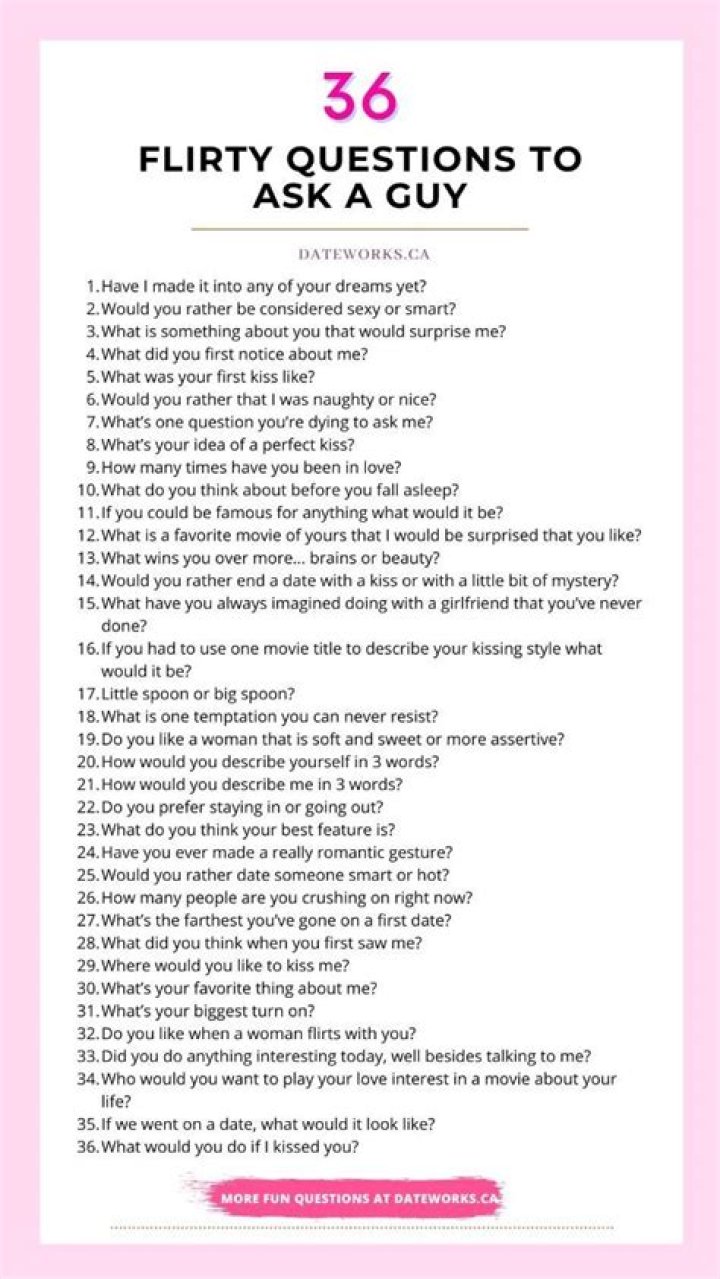 Flirty Questions to Ask Your Boyfriend 221+ The Ultimate List
