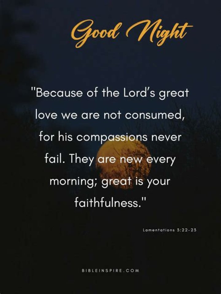 Good Night Bible Quotes ShortQuotes.cc