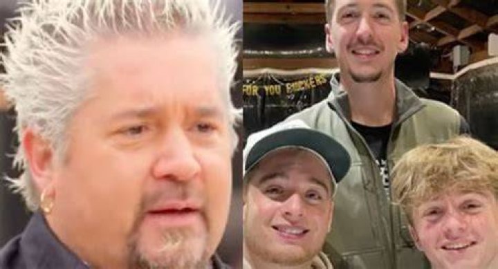 Guy Fieri Refuses To Give His Sons A Free Ride 'Same Thing My Dad
