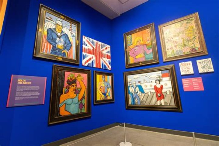 Holly Johnson Exhibition Opens In Liverpool, UK