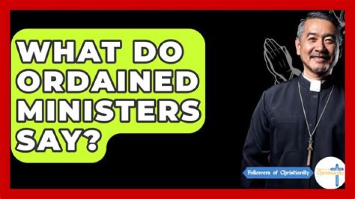 How To Say Ordained YouTube