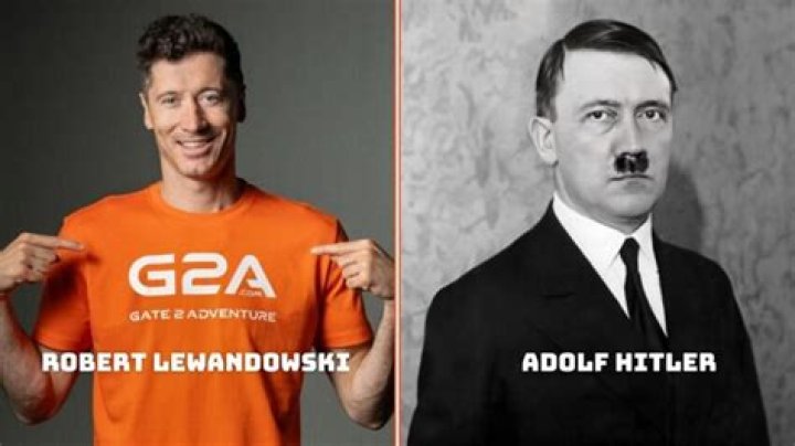 is robert lewandowski related to adolf hitler