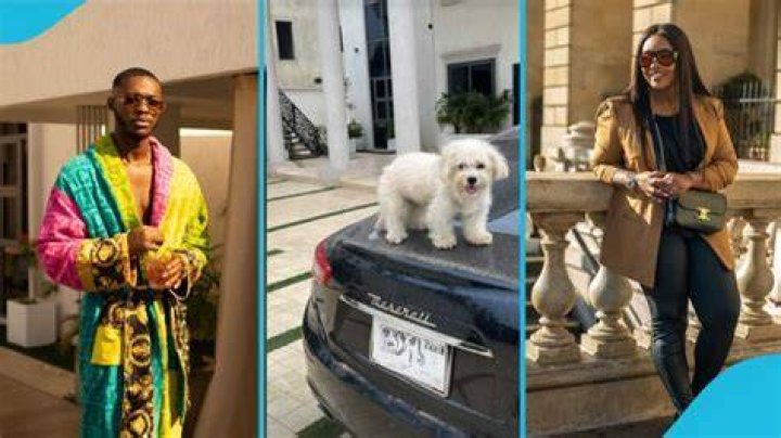 Jackie Appiah’s Son Flaunts Wealth As He Shows Off His Maserati