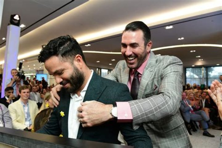 Jose Altuve Gets a Surprise From Justin Verlander as Glamorous Astros