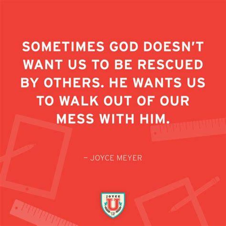 Joyce Meyer Quote &ldquo;Having a rough day? Place your hand over your heart