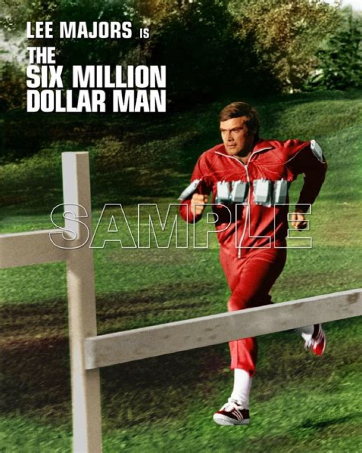 Lee Majors Six Million Dollar Man and Bionic Woman