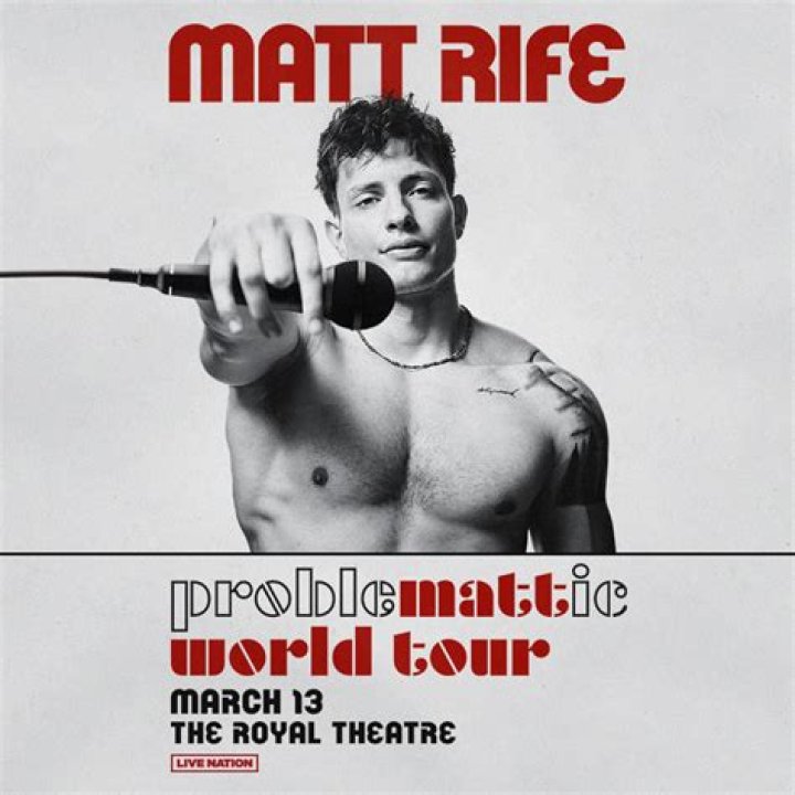 Matt Rife (18+) Royal & McPherson Theatres