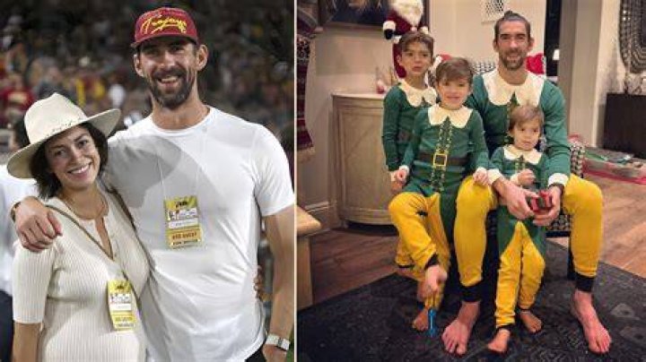 Michael Phelps' Children Meet The Legend
