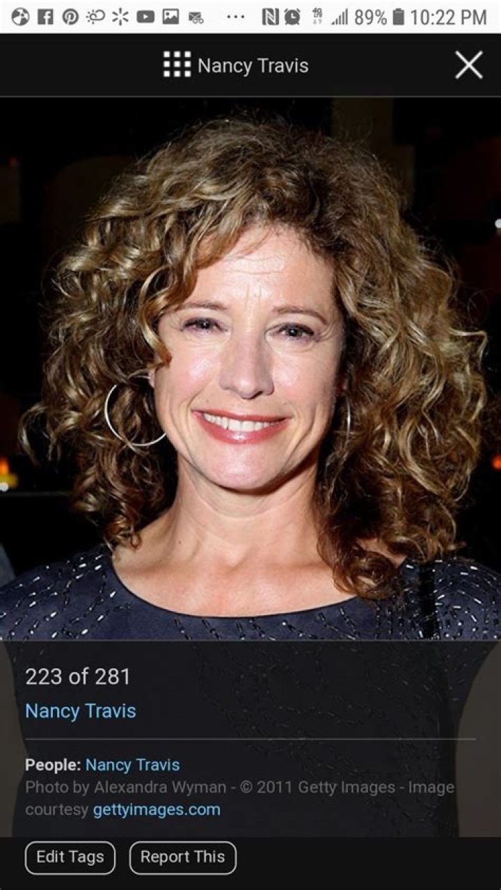 Nancy Travis Nancy travis, Curly hair styles naturally, Most