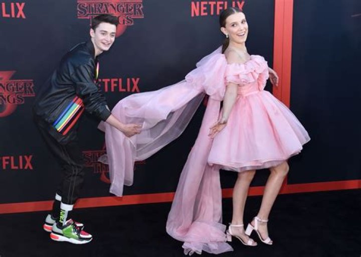 Noah Schnapp admits that Millie Bobby Brown and Finn Wolfhard are an