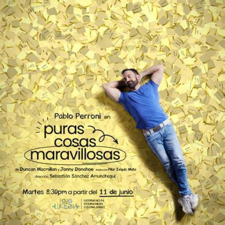 Pablo Perroni trae Puras cosas maravillosas a Guadalajara Publimetro