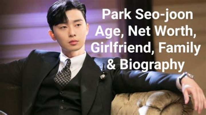 Park Seo Joon age is 32