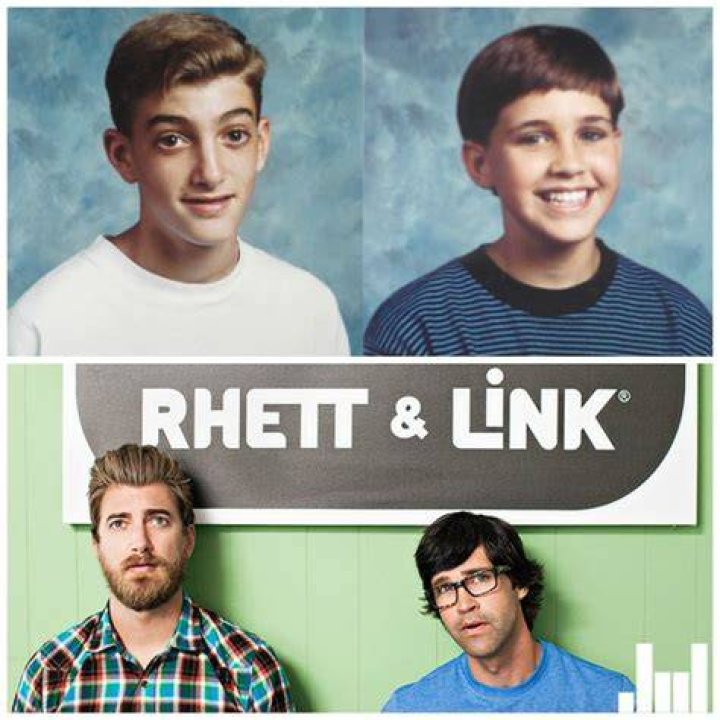 Rhett and Link, their kids and Daniel Radcliffe in YouTube space L.A