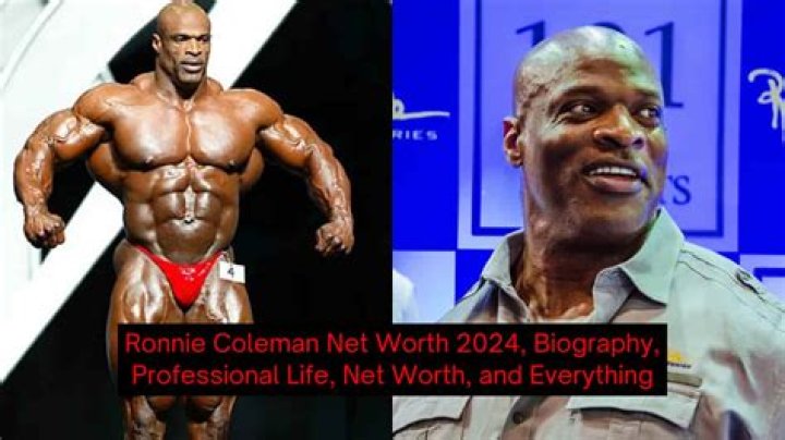 Ronnie Coleman Net Worth 2024 Endorsements, Salary & Height