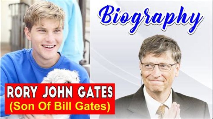 Rory John Gates Bio, (Bill Gate Son) Net Worth, Age, College