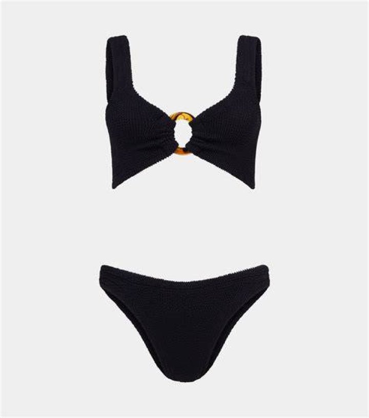 Ruby Reid Black Bikini
