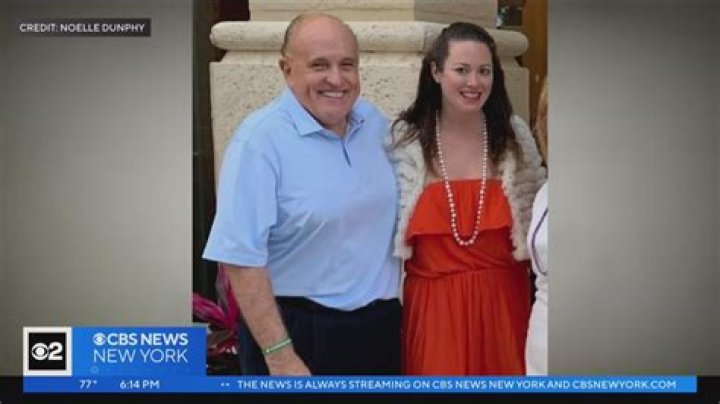 Rudy Giuliani Ex Girlfriend Noelle Dunphy
