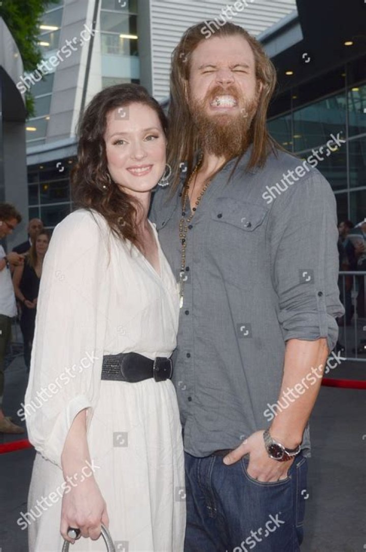 Ryan Hurst and wife Molly at the premiere screening of FX's SONS OF