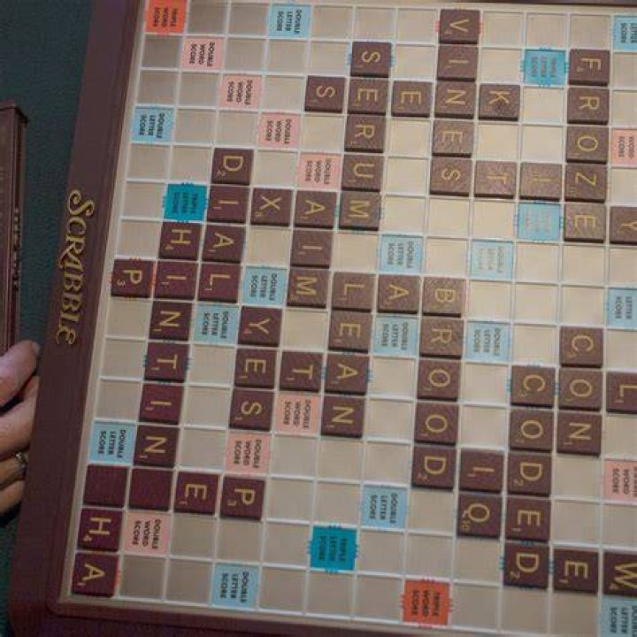 Scrabble Word Architect Deluxe Kit of 4 Wooden MultiColor Scrabble