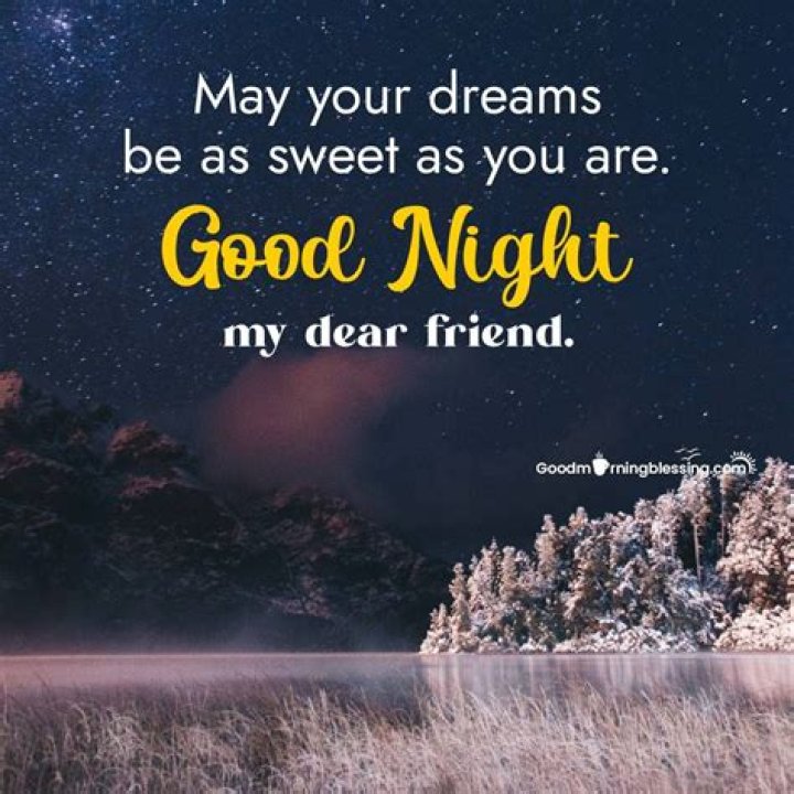 Sweet Friend Good Night Quote Pictures, Photos, and Images for Facebook