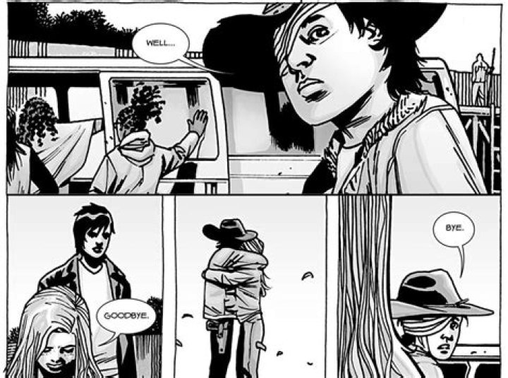 The Walking Dead Carl et Judith, les photos &eacute;mouvantes de la suite de