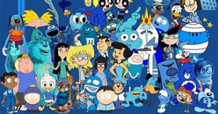 TOP 50 Blue Cartoon Characters and Characters with Blue Hair A Dive