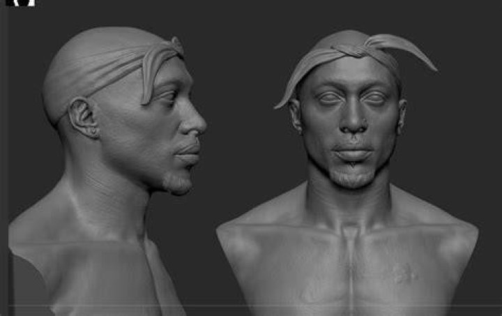 Tupac Shakur modelo presentado en Tussauds Fotografía de stock Alamy
