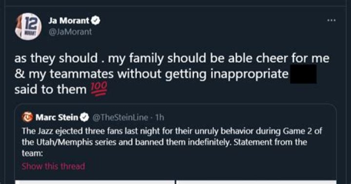 Utah Jazz ban three fans for offensive behavior towards Ja Morant's